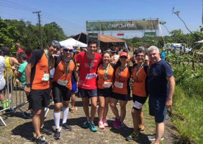 Equipe Correr Para Viver representada na Serra do Mar